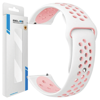 beline pasek watch 20mm sport siliconebiało-różowy  white/pink box