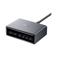 Anker Ładowarka ścienna GaN Prime 200W, 6 portów, 2x USB-A, 4x USB-C