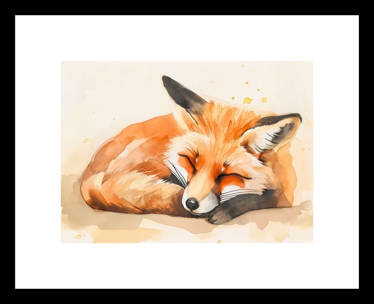 Plakat 18x13cm Akwarelowa Sielanka zdjęcie 3