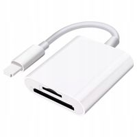 Czytnik kart pamięci Alogy SD Micro Card Reader do iPhone iPad adapter prze