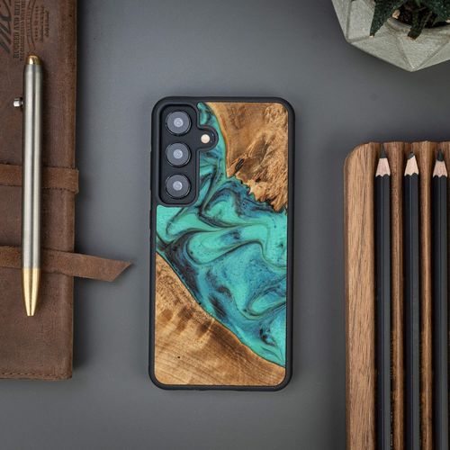 etui bewood unique do samsung galaxy s25 - turquoise na Arena.pl