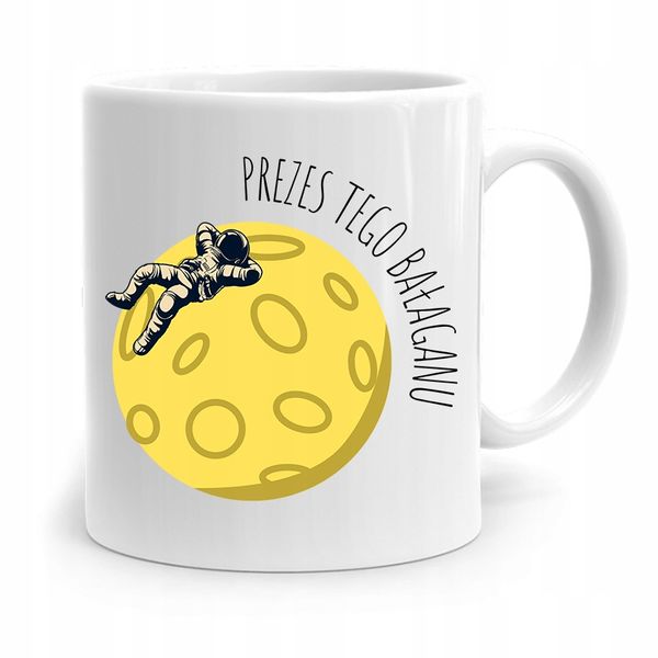 Dla Prezesa Viceprezesa Kubek Prezes Bałaganu Z Nadrukiem Ze Zdjęciem zdjęcie 1