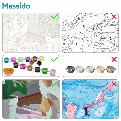 Obrazy do malowania po numerach malowanie po numerach 40x50cm na ramie na Arena.pl