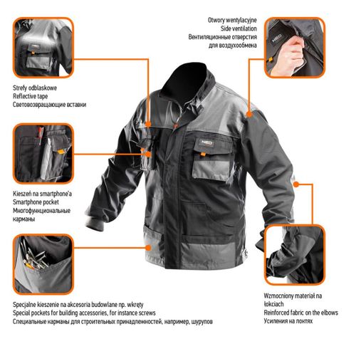 Bluza robocza, rozmiar S/48 na Arena.pl