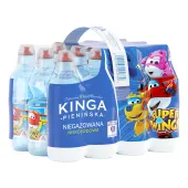 12x Kinga Pienińska woda mineralna SUPER WINGS niegazowana 0,33 l