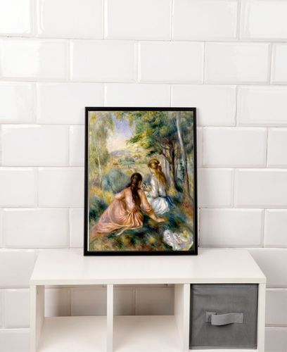 In the Meadow, Auguste Renoir - plakat 21x29,7 cm na Arena.pl