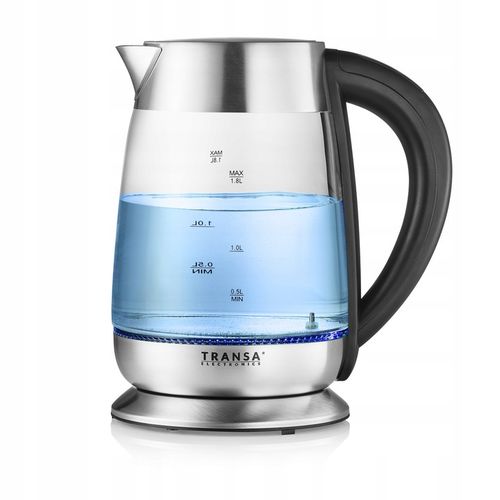 Czajnik elektryczny SZKLANY REGULACJA TEMPERATURY LCD DOTYKOWY PANEL 1,8 L na Arena.pl