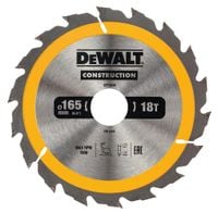 DEWALT DT1936 TARCZA TNĄCA DO DREWNA 165mmx30mm