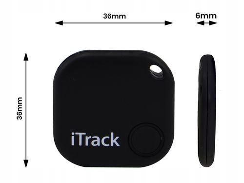 iTrack1 Lokalizator Bluetooth 5.0 Brelok Kluczy Portfela Alarm na PREZENT na Arena.pl