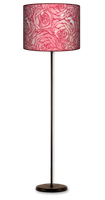 Lampa stojąca MAXI - Red rose