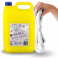 Klej do Super SLIME'a glut PVA biały do aktywatora DIY DUŻY 5l TUBAN