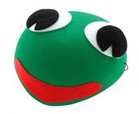 Strój przebranie dla dzieci Czapka Żabka filcowa bal przebierańców