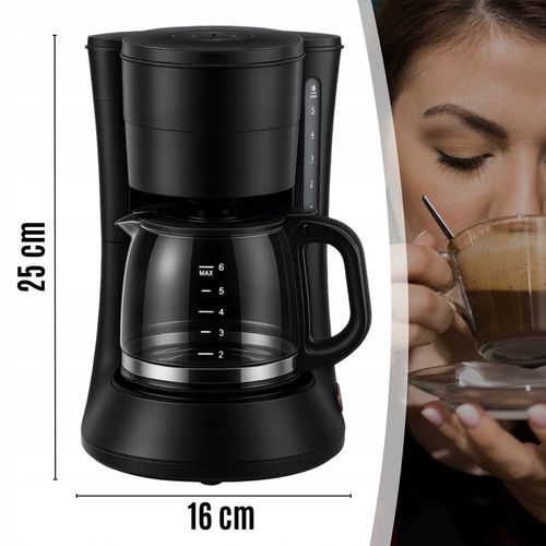 EKSPRES DO KAWY HERBATY KUCHENNY PRZELEWOWY 600ML BLOKADA KAPANIA 600W na Arena.pl