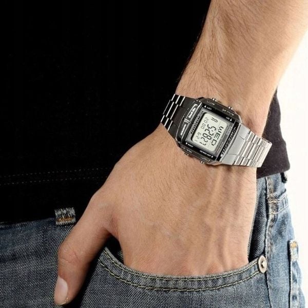 ZEGAREK MĘSKI CASIO DATABANK DB-360-1A + BOX +GRAWER zdjęcie 14