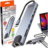 Stacja dokująca 8 in 1 GIGA LAN HUB MT5046