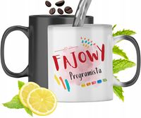 Kubek Magiczny Dla Programisty Zmieniający Kolor Z Nadrukiem Ze Zdjęciem