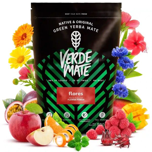 Verde Mate Green Flores 0,5 kg zdjęcie 5