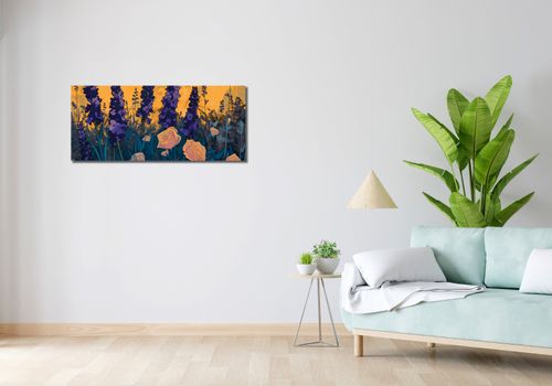 Obraz 100x40cm Złoty Ogród na Arena.pl