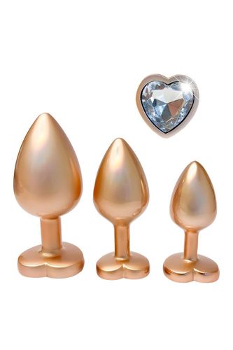 GLEAMING LOVE MATTE GOLD PLUG SET na Arena.pl