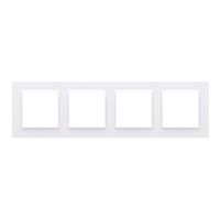 SIMON 10 RAMKA 4-KROTNA BIAŁA - S+840907