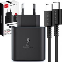 Ładowarka sieciowa USB-C do telefonu mocna szybka 45W + Kabel typ C PD 1M