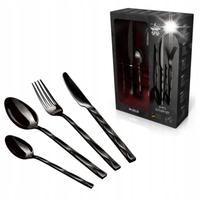 BH-2622 - Zestaw sztućców 24 el. Berlinger Haus Shiny Black Edition