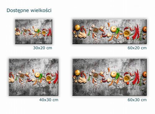 SZKLANA DESKA KUCHENNA 60x30 352d Chilli na Arena.pl