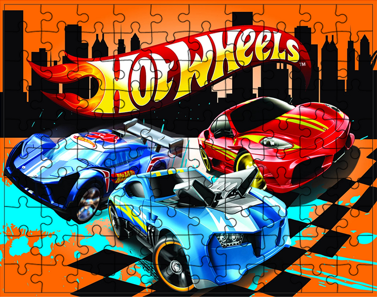 Puzzle Hot Wheels zdjęcie 1