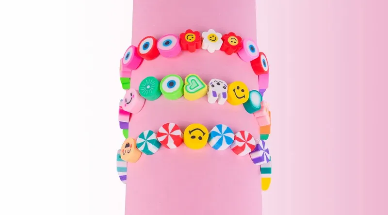 Zestaw do Robienia Bransoletek Naszyjników 300 el. zdjęcie 16