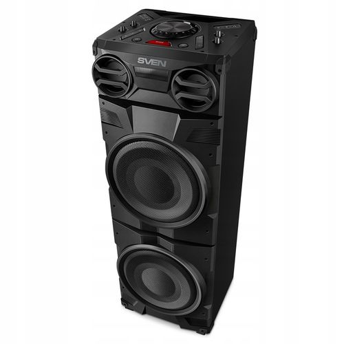 SVEN PS-1900 GŁOŚNIK PRZENOŚNY PARTYBOX 1000W BLUETOOTH KARAOKE STROBOSKOP na Arena.pl