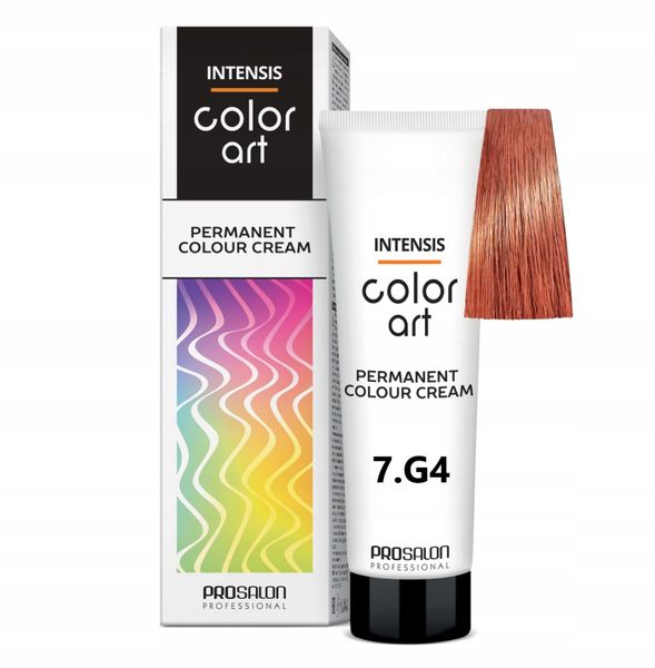 CHANTAL COLOR ART Farba do włosów 7,G4 - 100ml zdjęcie 1