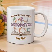 Kubek z imieniem dla nauczycielki / nauczyciela akrobatyki