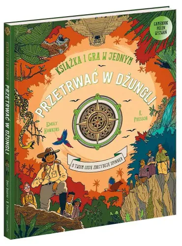 Przetrwać w dżungli. Książka i gra w jednym na Arena.pl