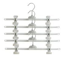 WIESZAKI KLAMROWE BEZBARWNE PRZEŹROCZYSTE ŻABKI DO SPÓDNIC 20 SZT