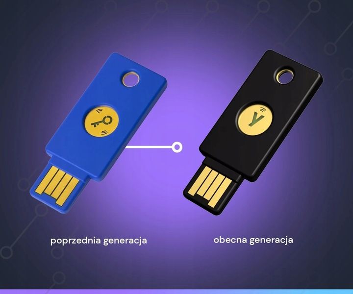 Klucz zabezpieczający U2F Security Key NFC Yubico zdjęcie 5