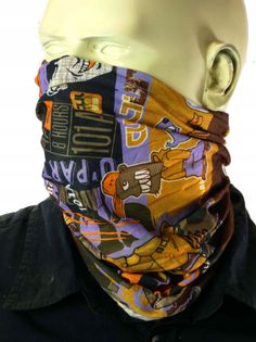Maska bandana chusta na twarz głowę Streetwear