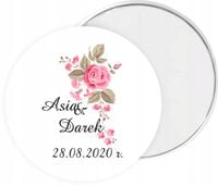 LUSTERECZKO LUSTERKO prezent podziękowanie dla gości na ŚLUB WESELE