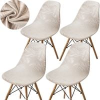 ZESTAW POKROWIEC NA KRZESŁO SKANDYNAWSKIE WELUR