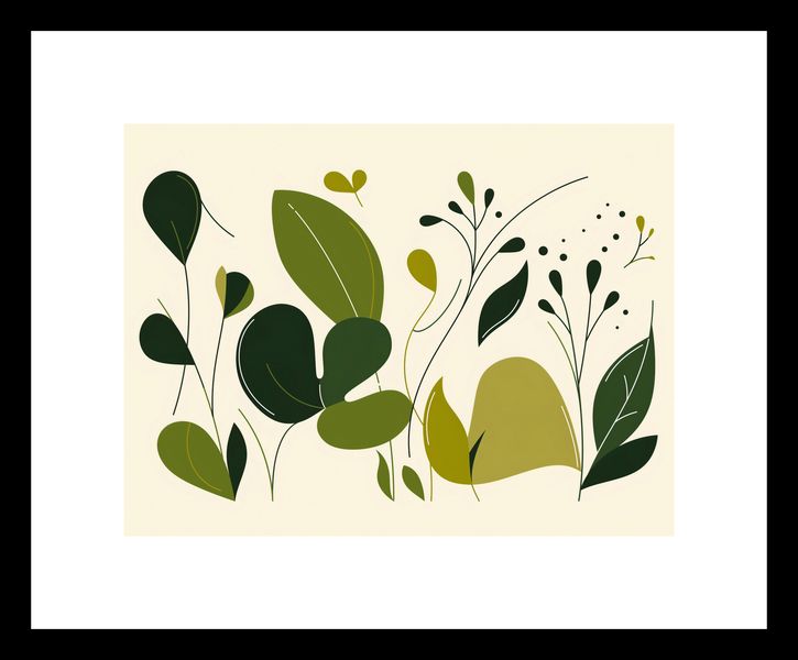 Plakat 20x15cm Świeżość Liści zdjęcie 3