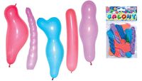 balony party różne kształty  op.12szt |  bpa-2306