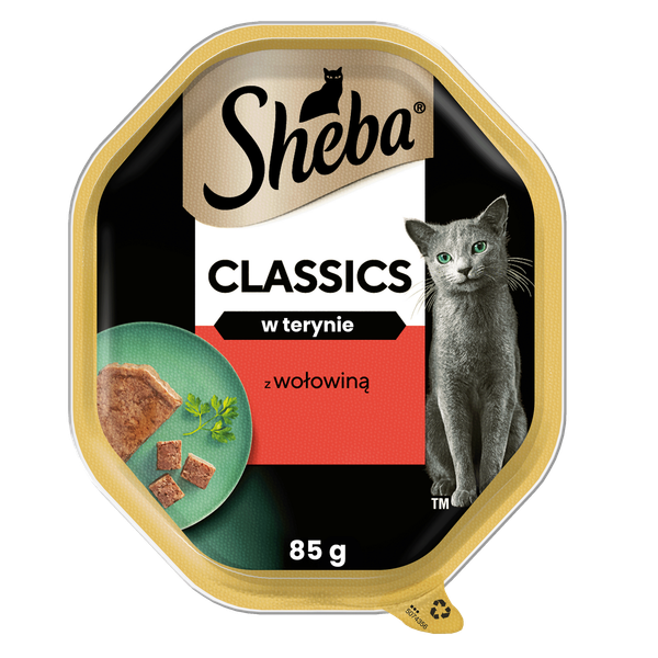 Sheba Classics Z Wołowiną 85g zdjęcie 1