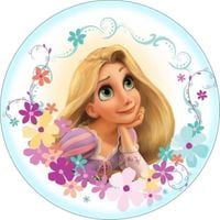 Opłatek na tort Roszpunka Księżniczka Postać