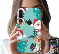 ETUI DO HUAWEI P20 PRO - MIKOŁAJ, RENIFER BAŁWAN ŚWIĄTECZNE WZORY