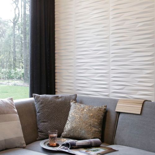 PANEL PANELE ŚCIENNE 3D 12 SZTUK 50X50CM SALON na Arena.pl
