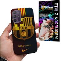 ETUI CASE DO MOTOROLA MOTO G10 / G30 - FC BARCELONA PIŁKARSKIE WZORY REAL M