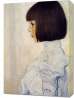 Obraz 50x70cm Portrait of Helene Klimt, Gustaw Klimt Vintage