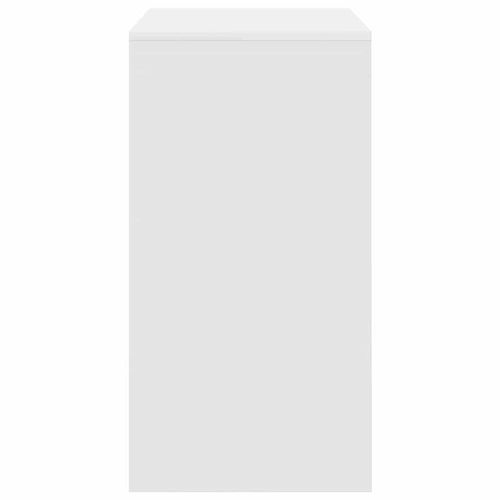 Biurko Biały 70 x 40 x 76 cm Materiał drewnopochodny na Arena.pl