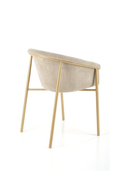 Krzesło Mathilde beżowe zdjęcie 2