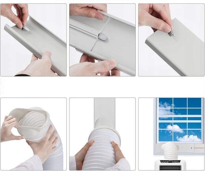 Zestaw do okien klimatyzacji zdjęcie 4