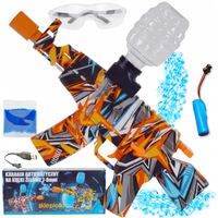 PISTOLET NA KULKI ŻELOWE WODNE AUTOMAT KARABIN DUŻY ZESTAW AKCESORIA